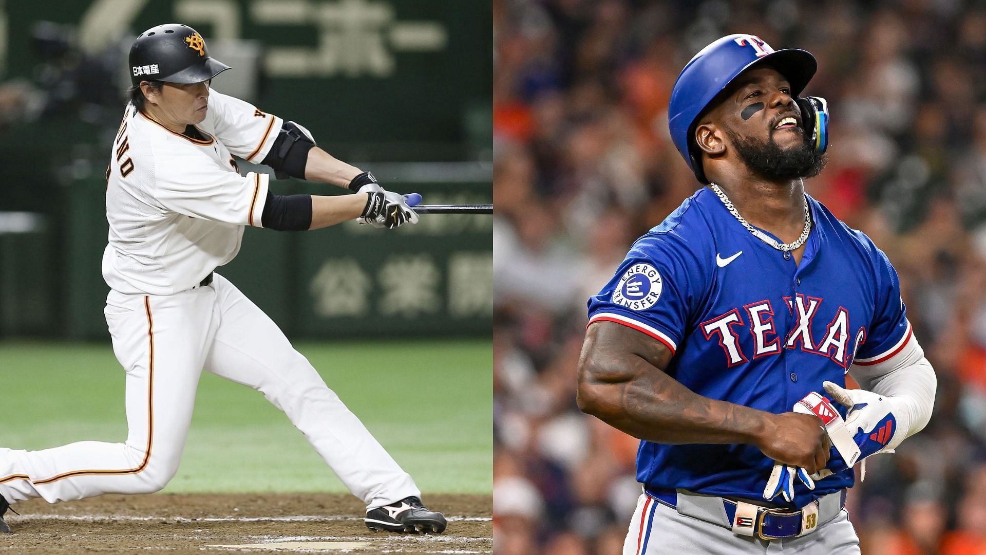 Adolis Garcia honored a former Japanese teammate and friend during his showing at the MLB Home Run Derby