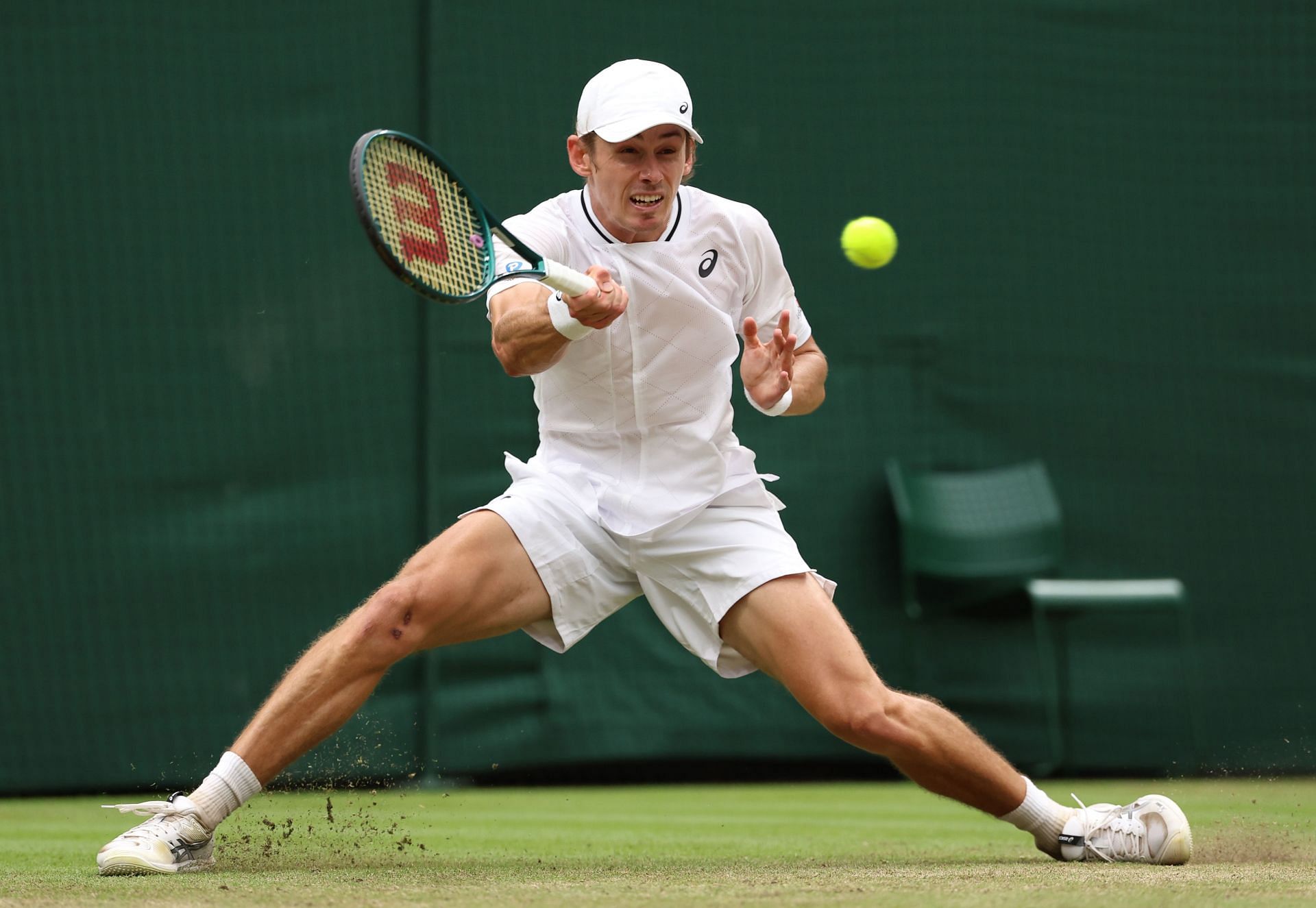 Alex de Minaur at The Championships - Wimbledon 2024.