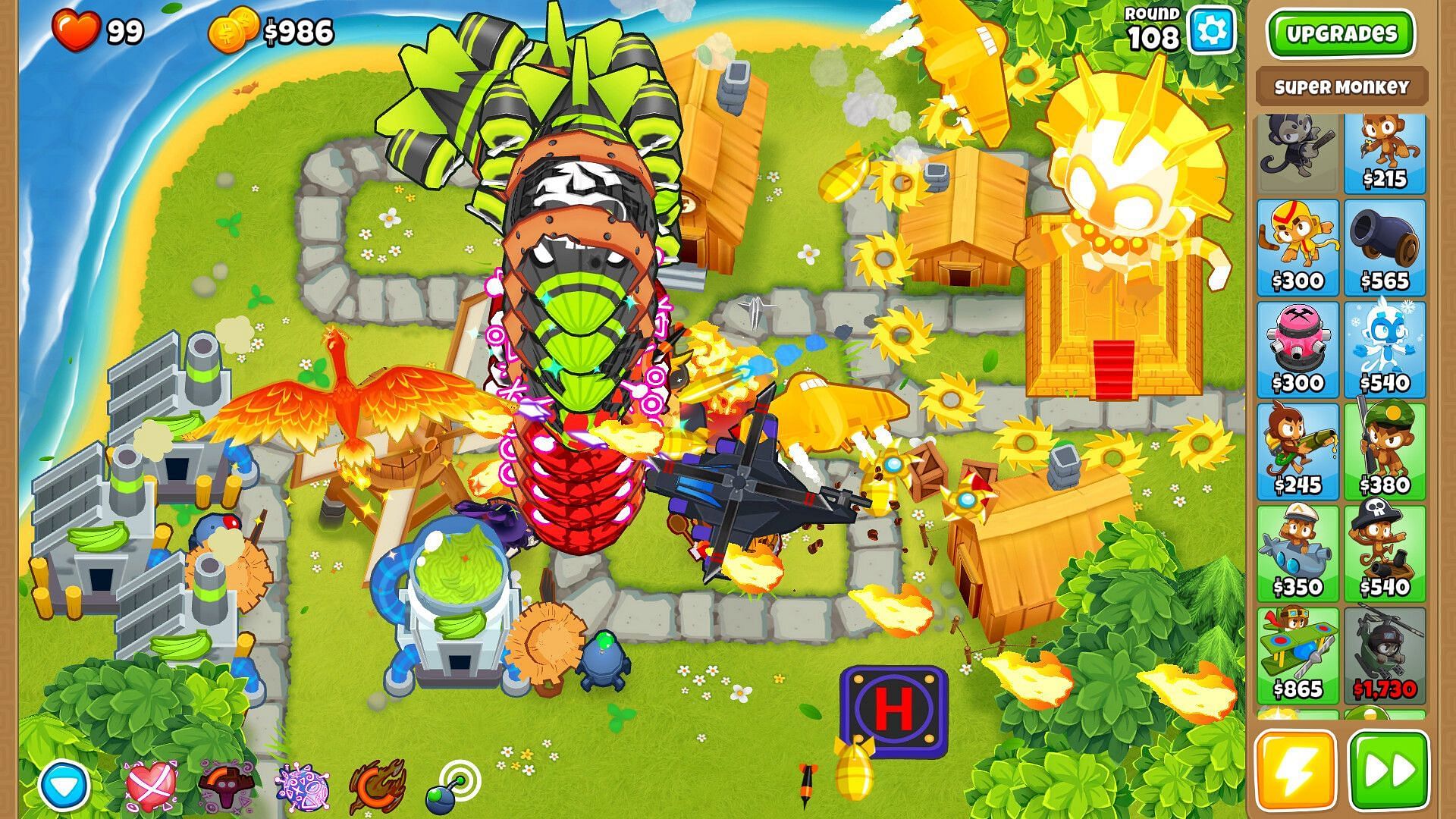 Bloons TD 6 continues to improve with regular updates (Image via Ninja Kiwi)