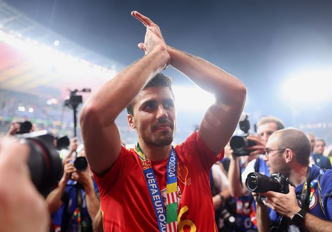 "We’re just used to it" - Spain star shares social media post alongside former club teammate Rodri as La Roja win Euro 2024