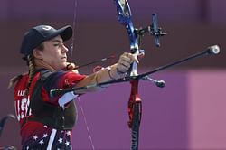 USA's Casey Kaufhold in firm contention for an Olympics medal after top-5 finish in archery ranking rounds at Paris 2024