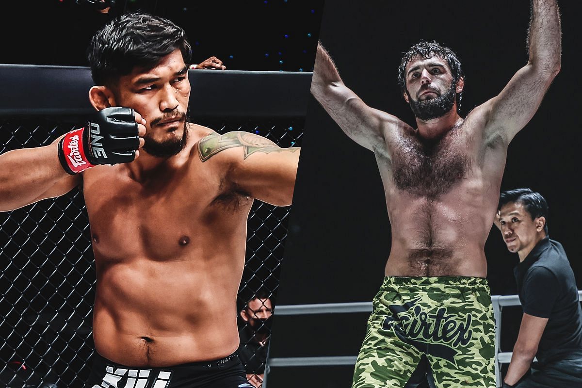 Aung La N Sang (L) and Shamil Erdogan (R) | Photo by ONE Championship