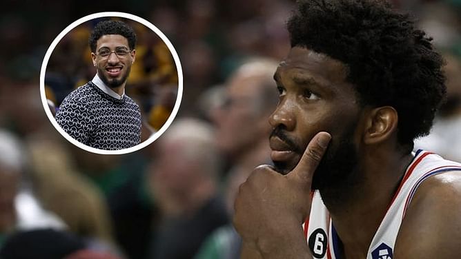 Joel Embiid fires three-word zinger at Tyrese Haliburton's ‘passport’ joke during Team USA's Opening Ceremony