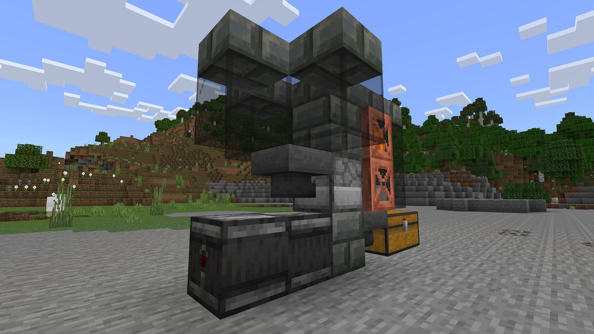 The upper chicken box (Image via Mojang Studios)