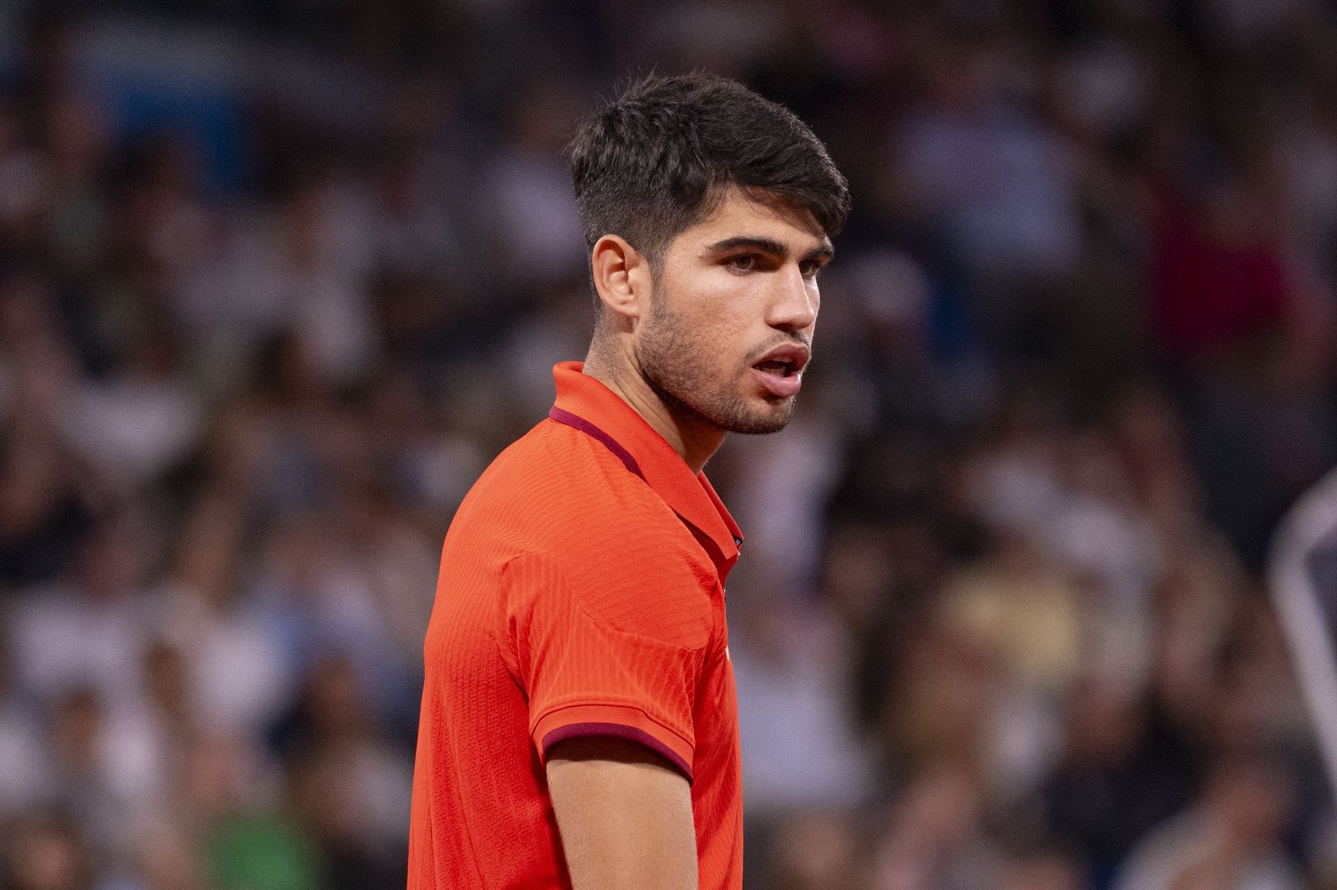 Alcaraz at the Paris Olympics 2024. (Photo: Getty)