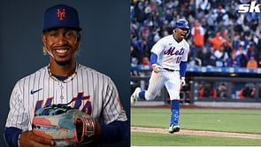 In Photos: $341,000,000 star Francisco Lindor makes a fashion statement in GUESS leather jacket amid Mets' dominant Subway Series outings
