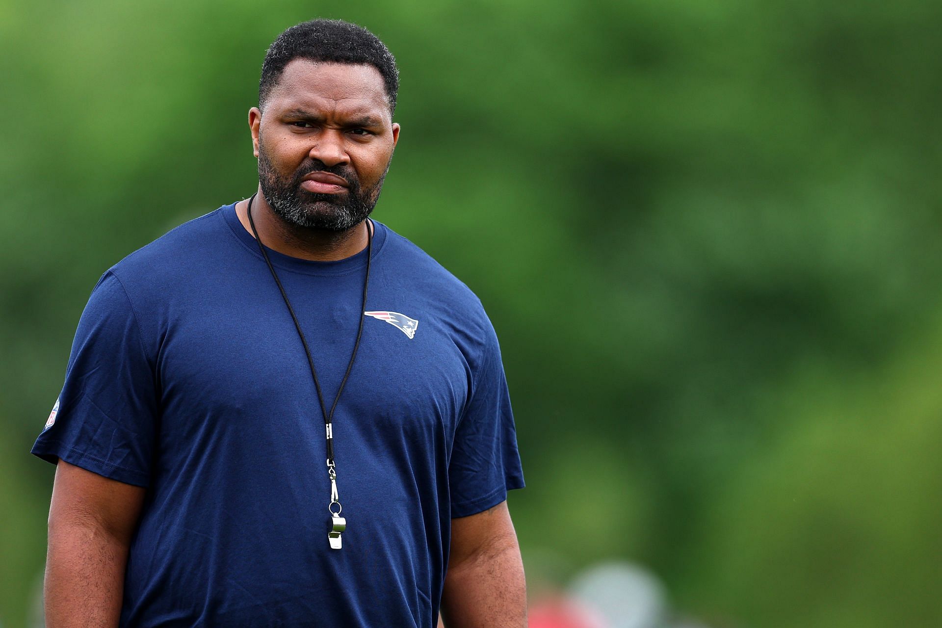 Jerod Mayo at New England Patriots OTA Offseason Workout