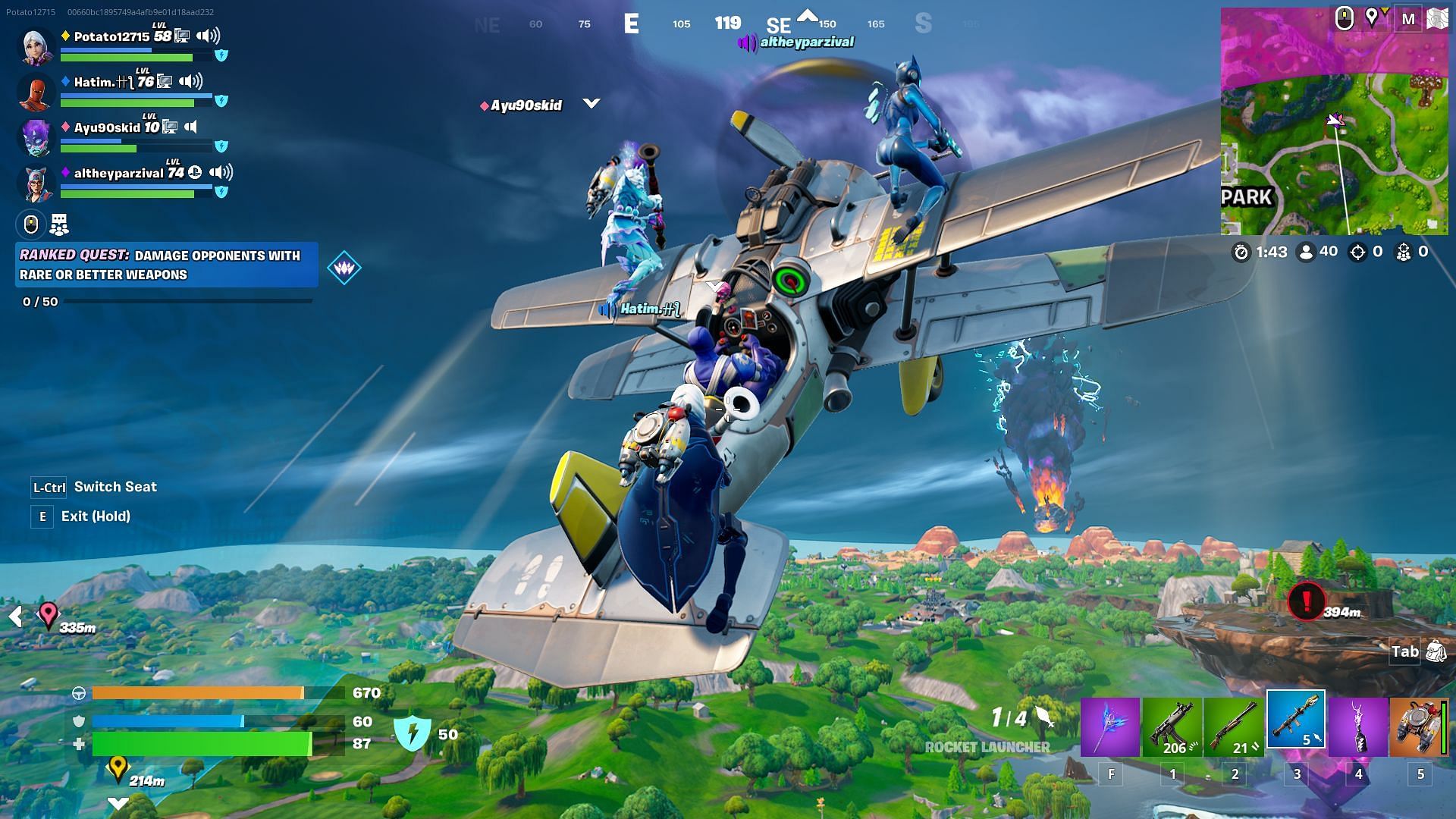 Team work makes the dream work (Image via Epic Games)