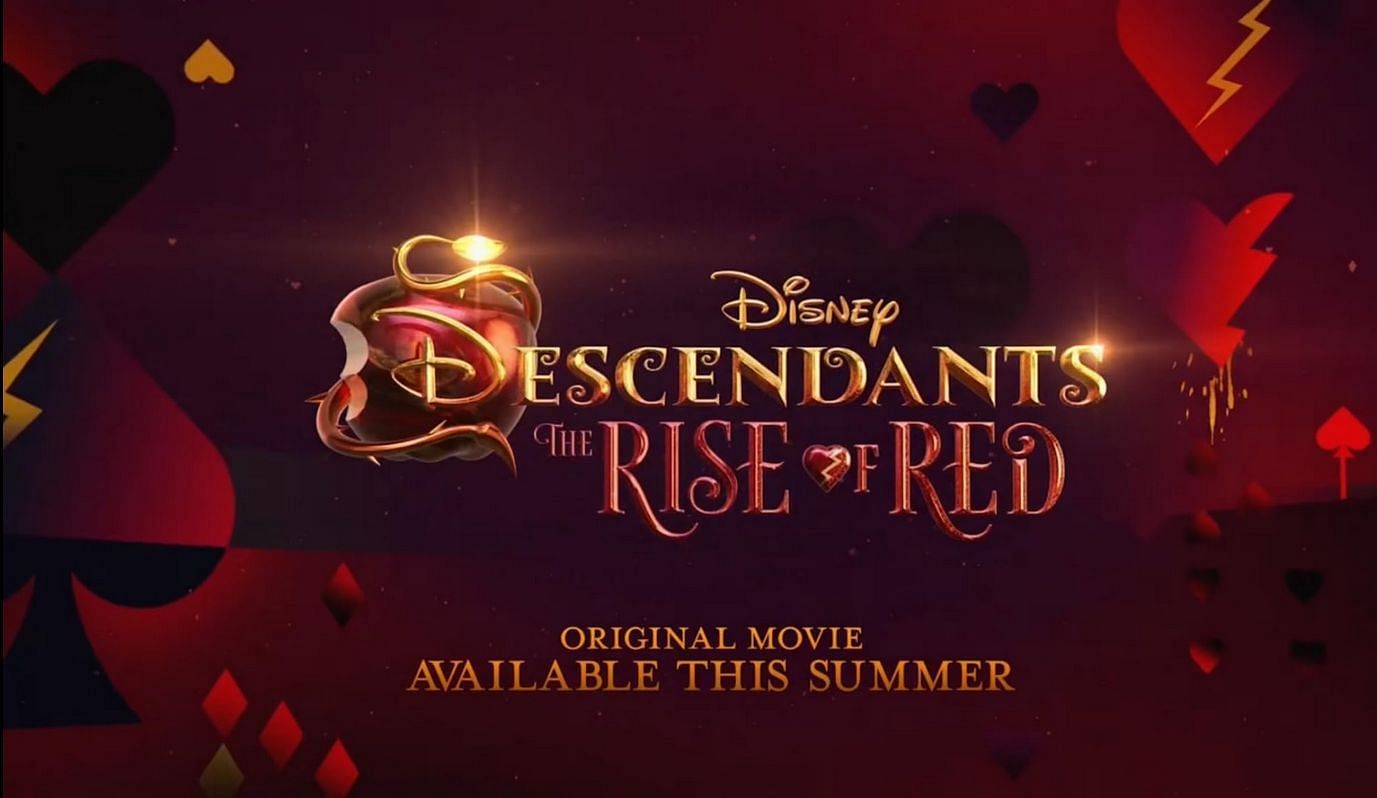 Descendants: The Rise of Red is a Disney+ exclusive movie. (Image via Disney+)