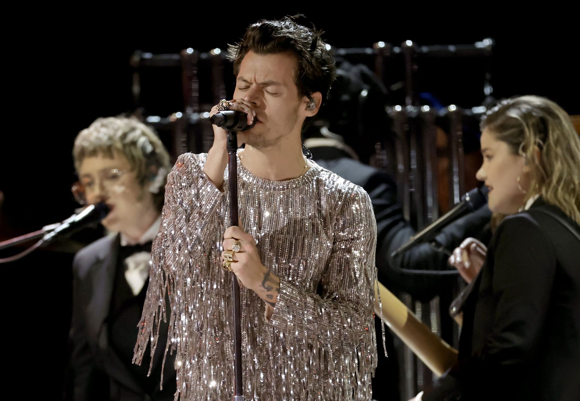 The 2023 leg of Harry Styles&#039; Love on Tour covered 49 shows (Image via Kevin Winter / Getty Images)