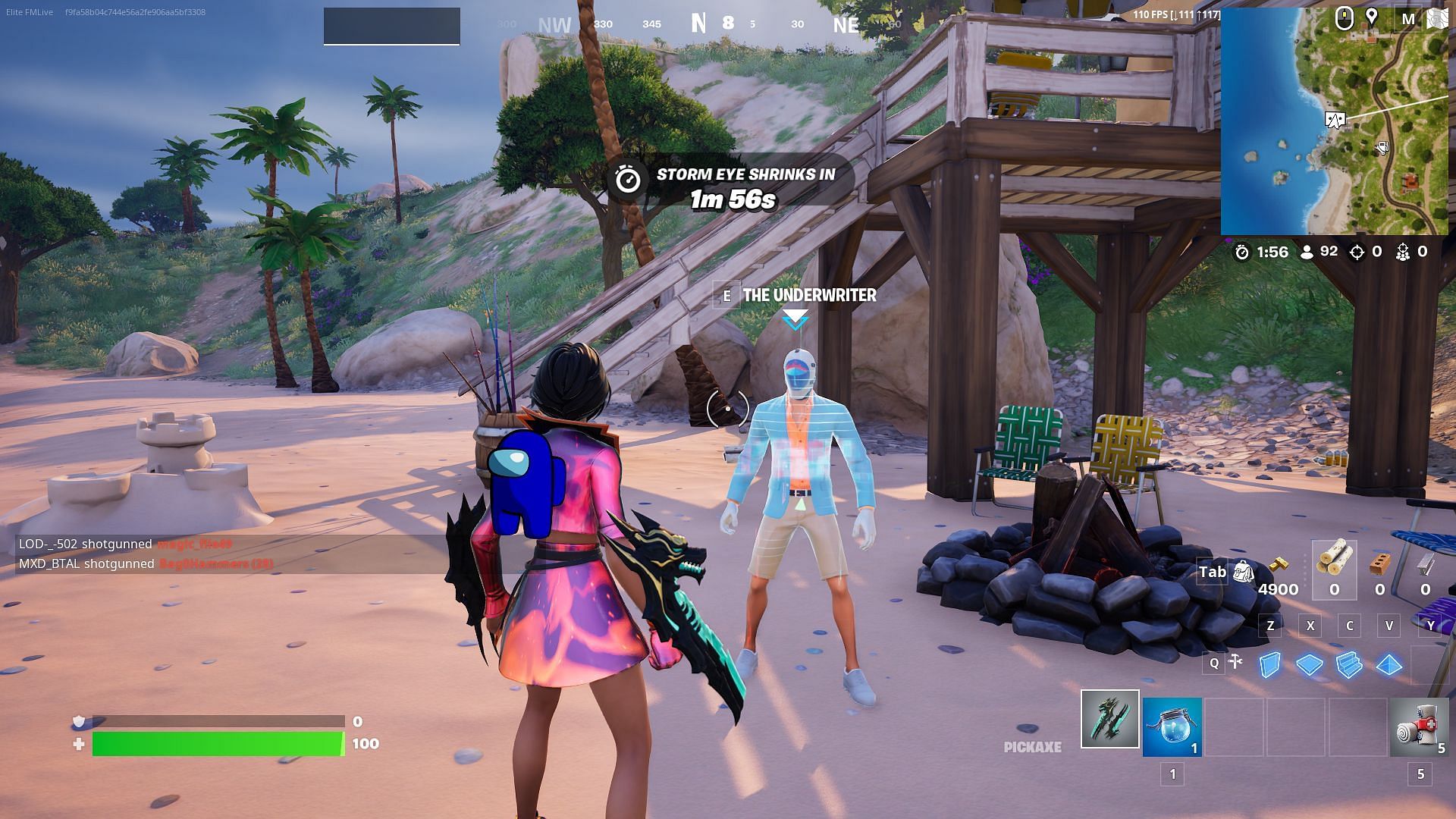 Underwriter NPC in Fortnite