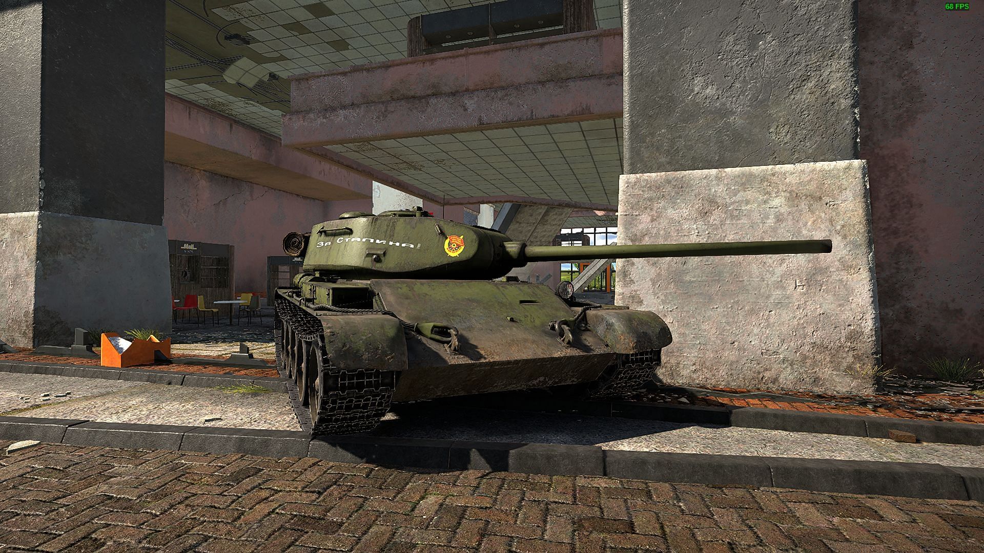 The T-44 in War Thunder (Image via Gaijin Entertainment)