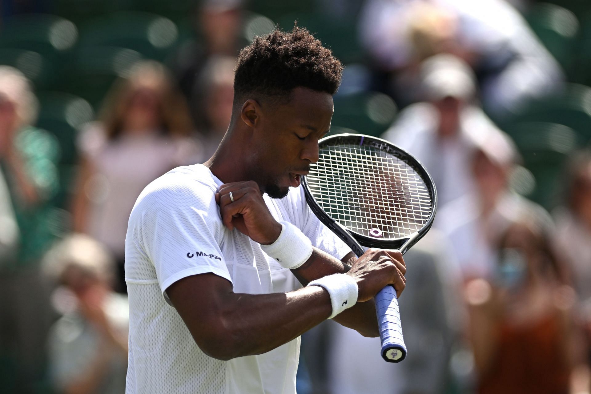 Gael Monfils at the 2024 Wimbledon. (Photo: Getty)