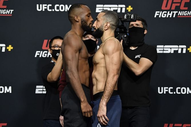Leon Edwards says he didn't intentionally eye-poke Belal Muhammad at UFC Fight Night 187: "My finger kind of like touched"