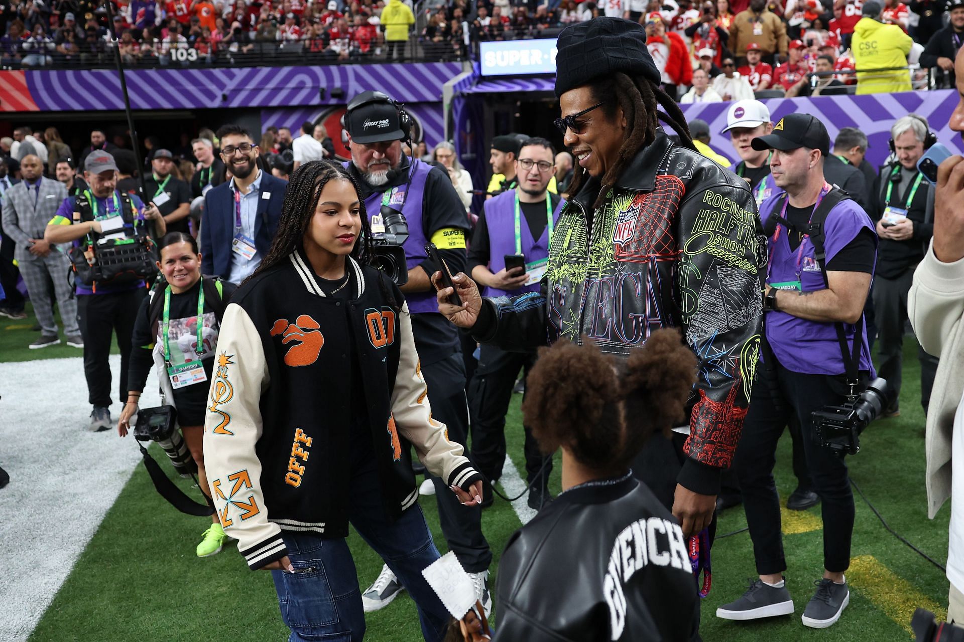 Jay-Z and Kids (Photo by Ezra Shaw/Getty Images)