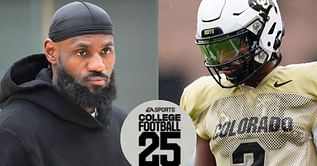 “We call this the Shedeur” — $1.2B worth LeBron James can't keep calm as he crushes Oregon with Colorado on College Football 25