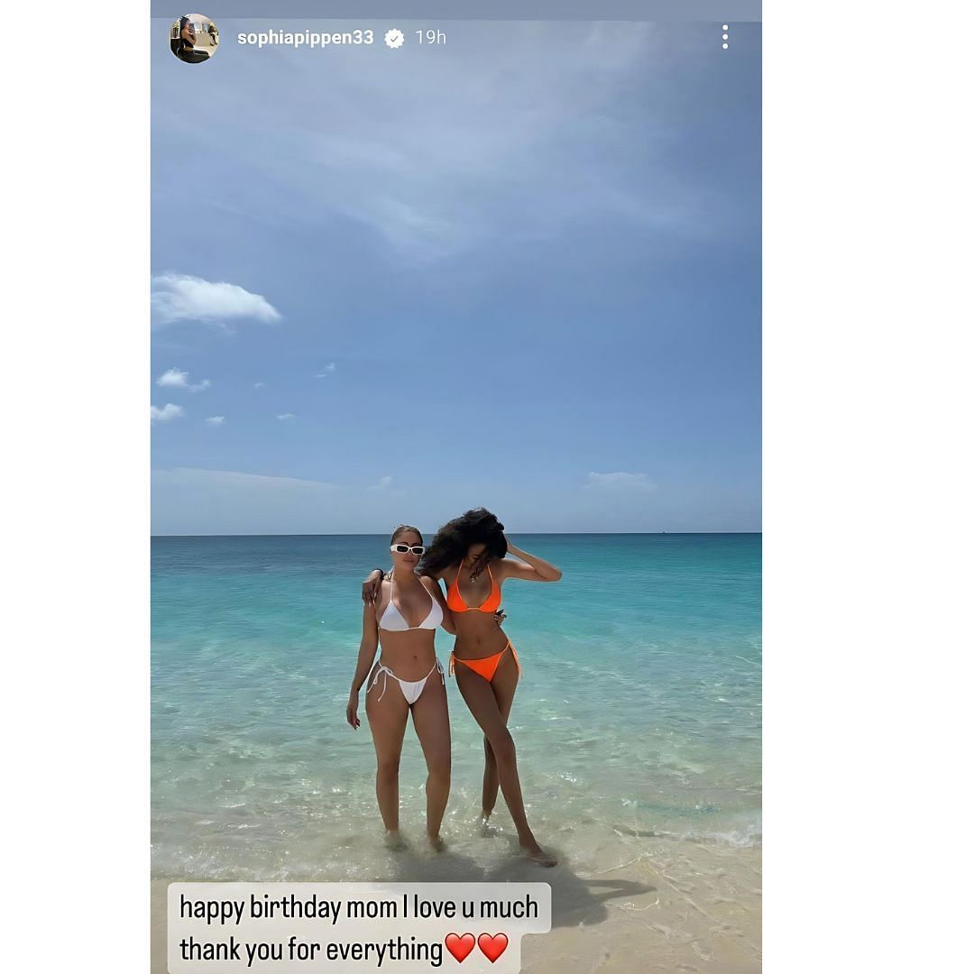 Sophia Pippen&#039;s IG