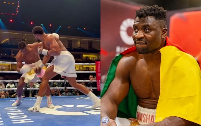 Francis Ngannou blames Anthony Joshua's allegedly shady tactics for KO defeat, claims delayed start interrupted his rhythm on the big stage