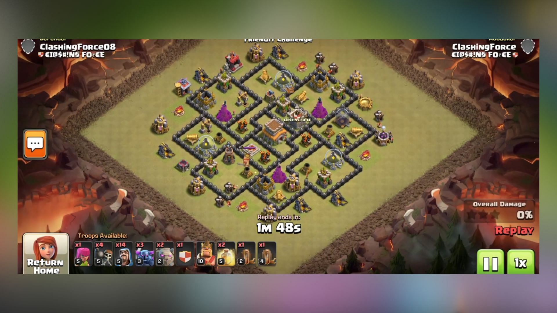 GoWiPe strategy in Clash of Clans (Image via SuperCell)