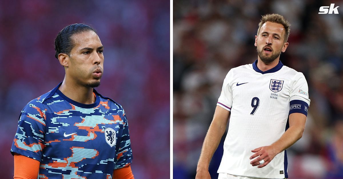 Virgil van Dijk (left) and Harry Kane (right)