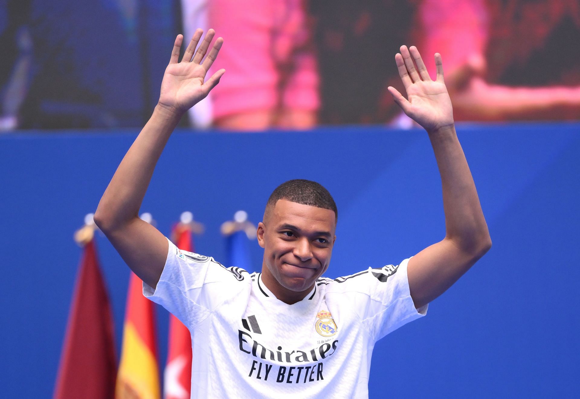 Real Madrid Unveils New Signing Kylian Mbappe