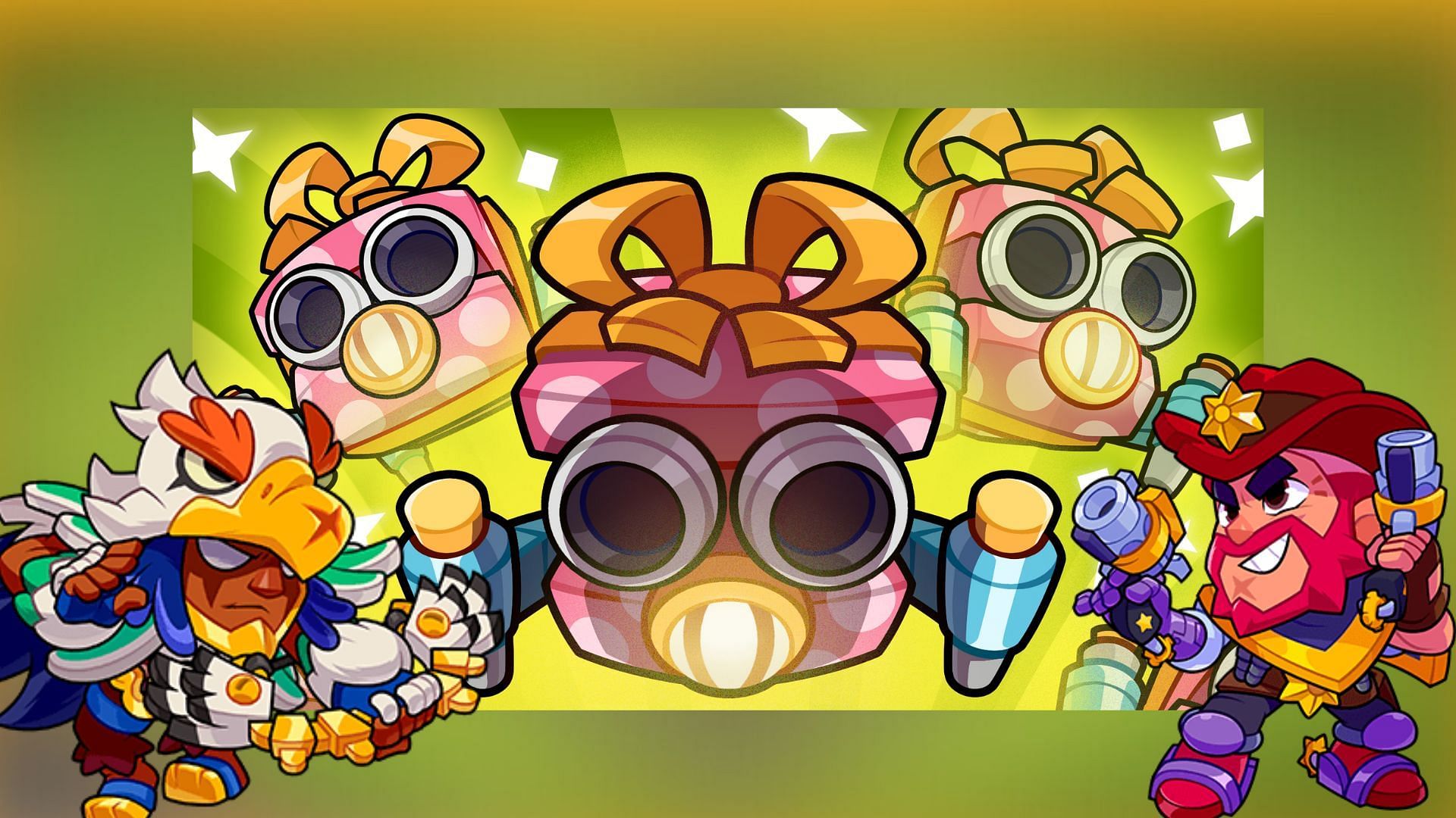 Best characters to use in the Gift Critters battle mod in Squad Busters (Image via SuperCell)