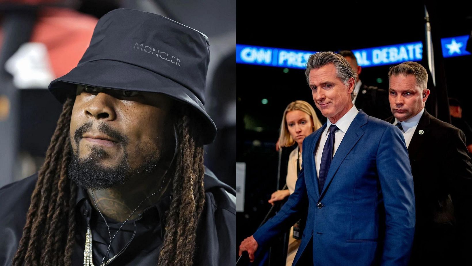 Marshawn Lynch and Gavin Newsom are lauching a podcast