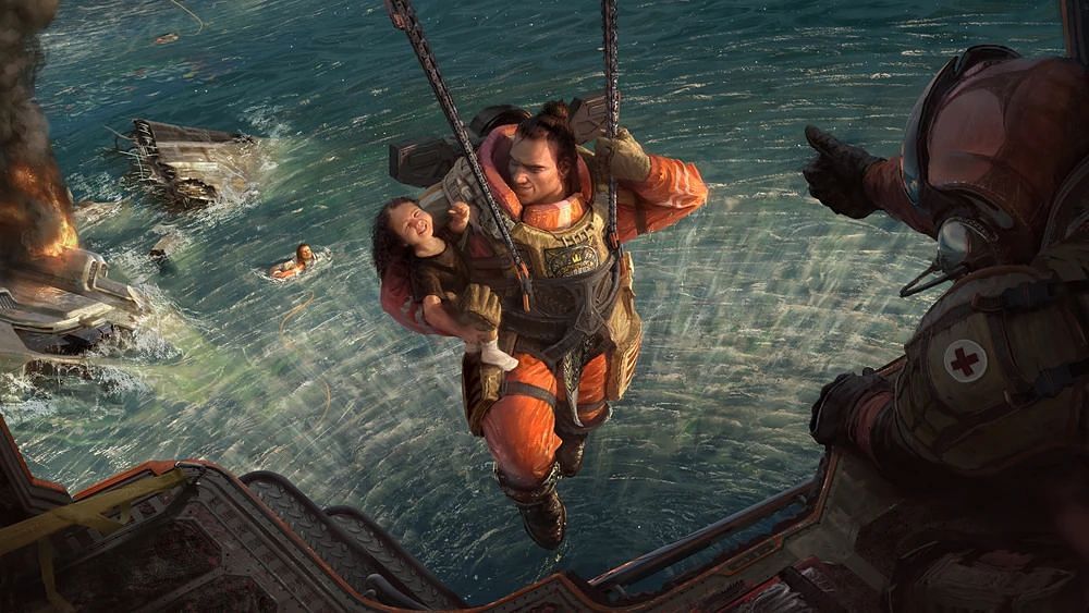 Gibraltar Banner Frame is one of the Twitch drops up for grabs. (Image via Apex Legends Wiki || Respawn Entertainment)