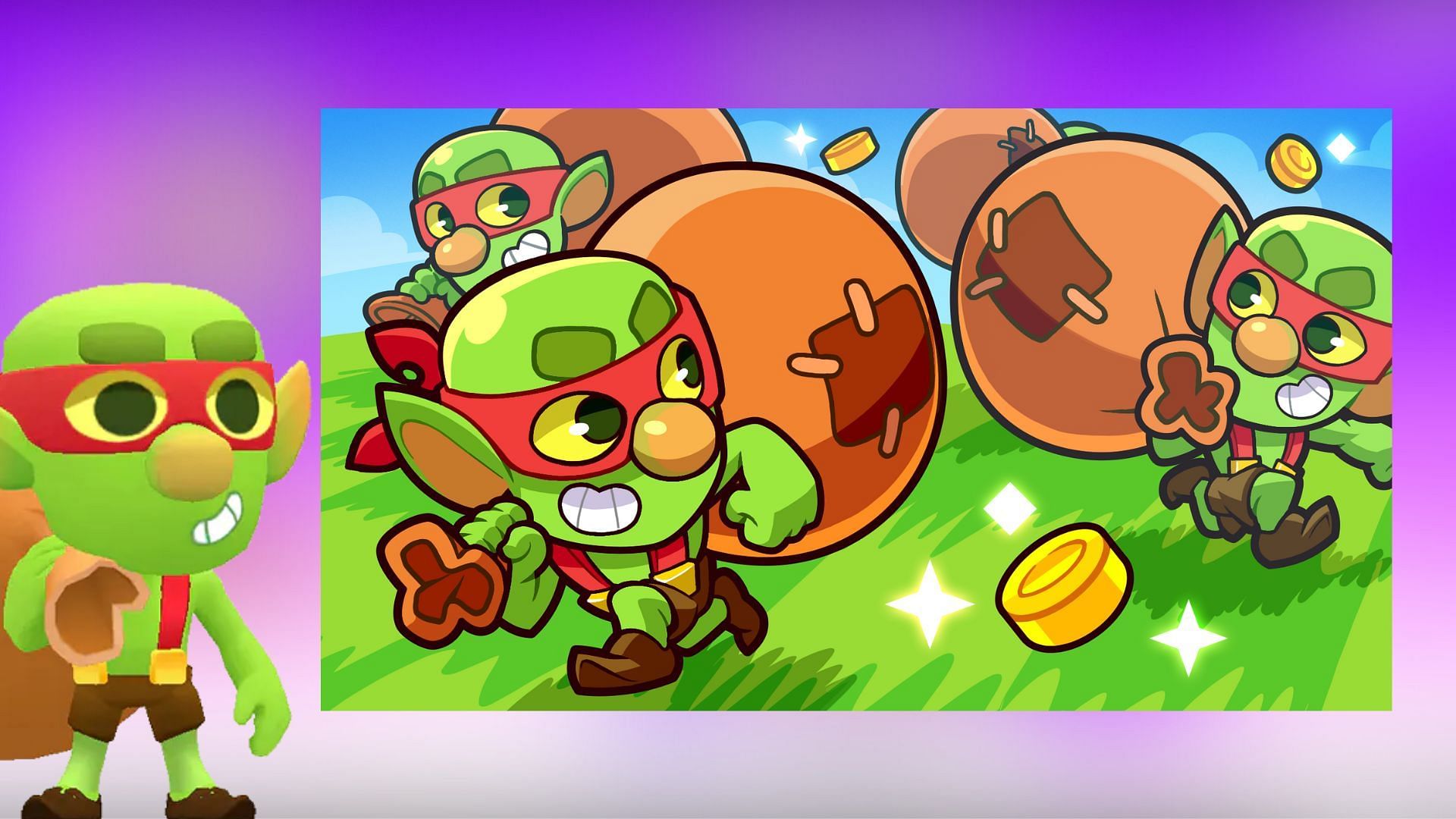 Loot Goblins Rush battle mode in Squad Busters (Image via SuperCell)