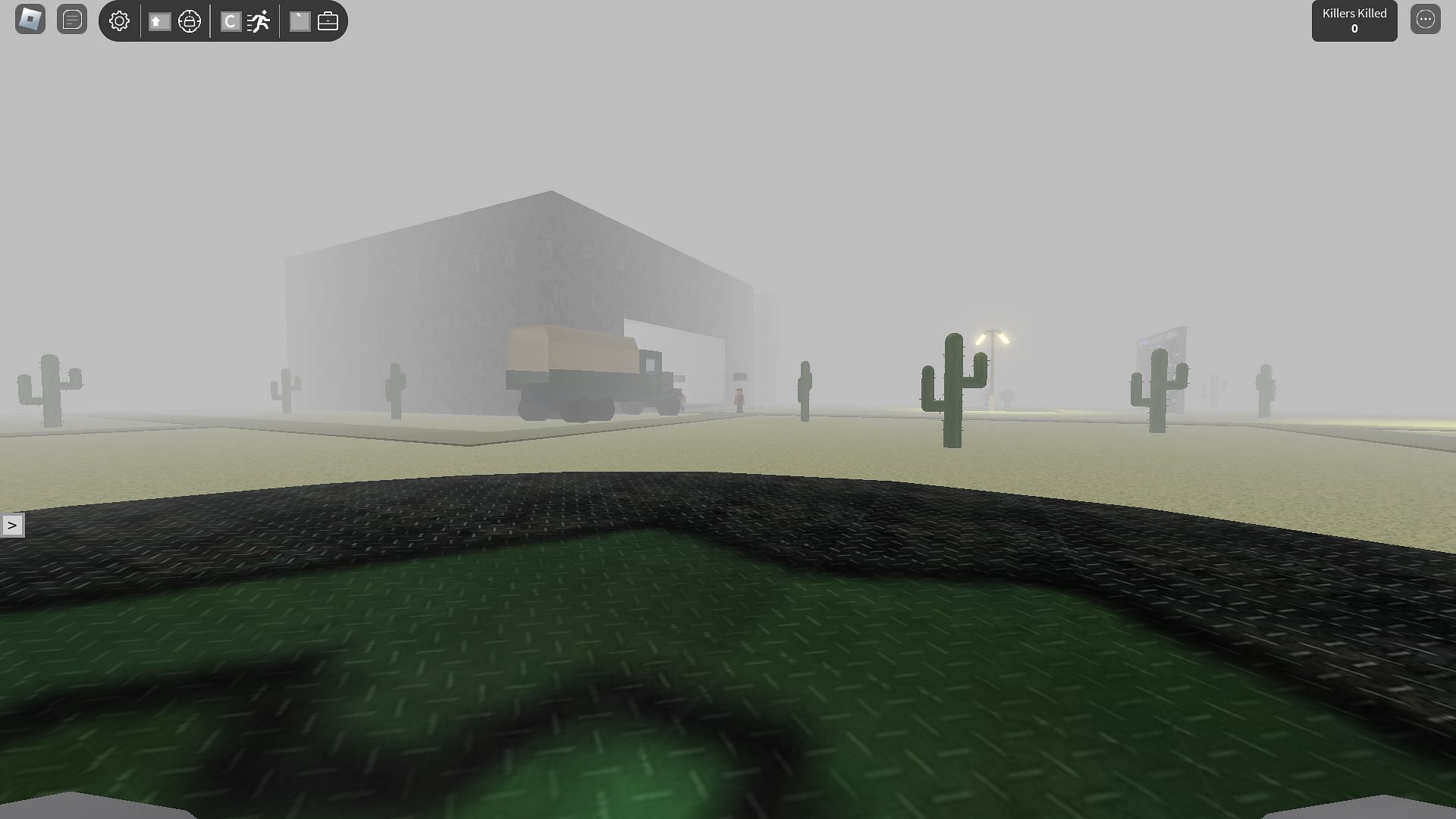 Survive and Kill the Killers in Area 51 gameplay (Image via Roblox)