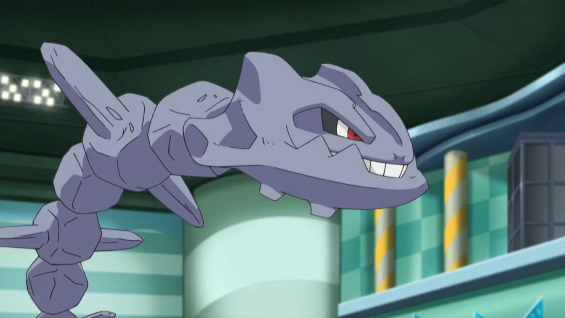 Steelix in the anime (Image via TPC)