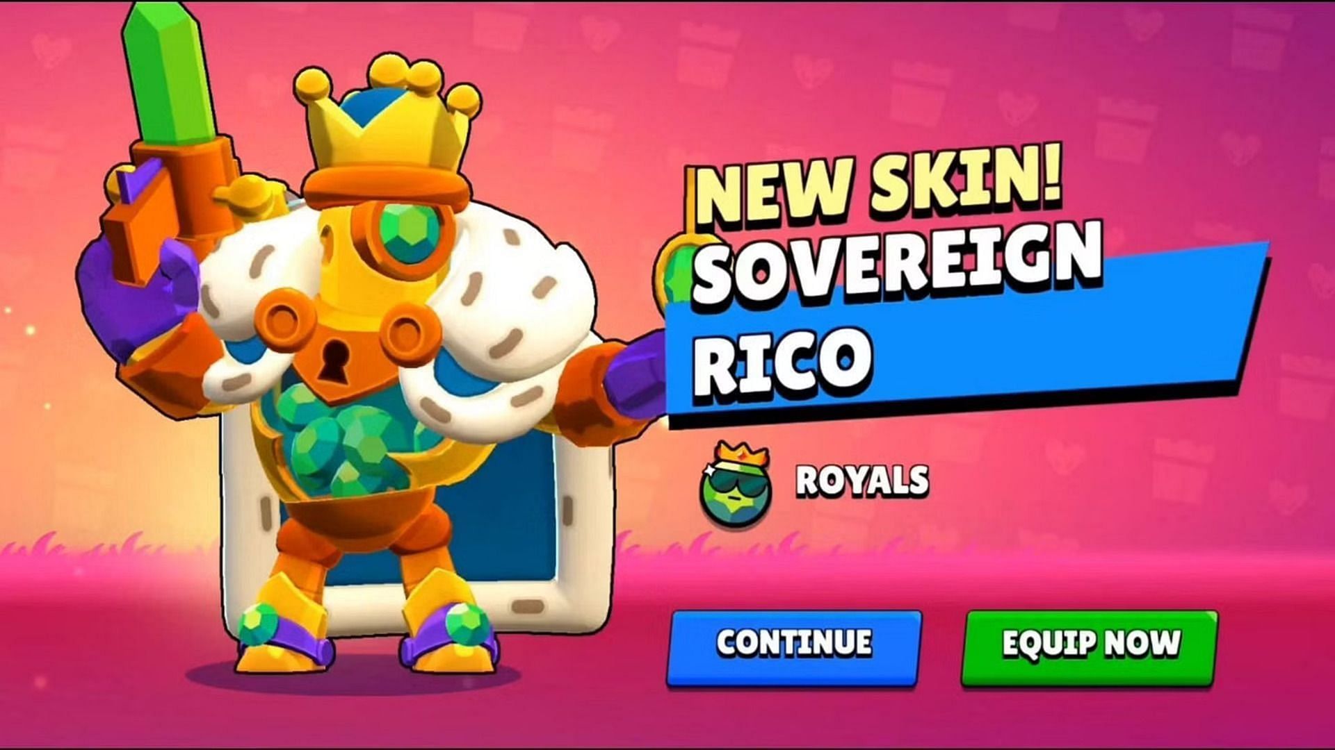 Sovereign Rico skin (Image via Supercell)