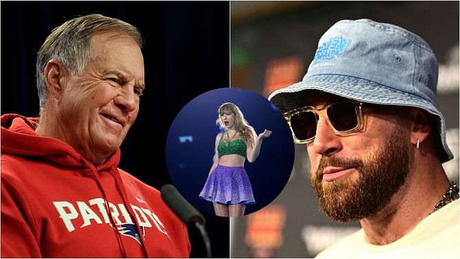 Bill Belichick 'hit up' Travis Kelce for Taylor Swift's Eras Tour show in Amsterdam