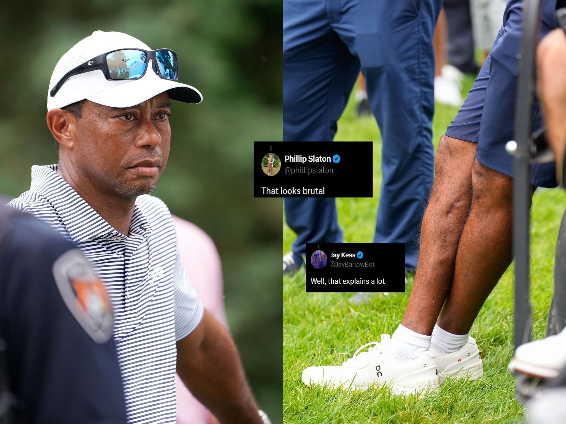 Tiger Woods during the US Junior Amateur Championship, Day One  (Images via Getty)