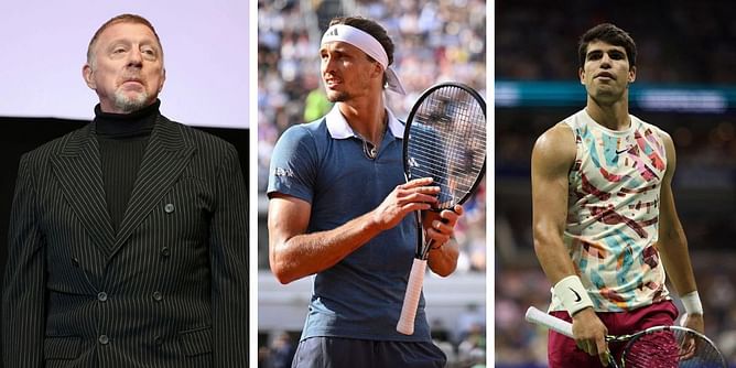 "I don't understand" - Boris Becker furious over Carlos Alcaraz, Alexander Zverev, and others being quizzed over best-of-5 format at Wimbledon