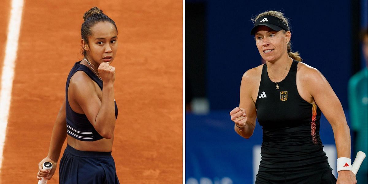 Angelique Kerber looking to prolong her career against Leylah Fernandez at Paris Olympics (Images: GETTY)