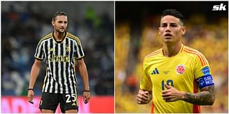 7 best free agents available in the transfer market right now ft. Adrien Rabiot and James Rodriguez