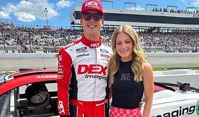 "My ride or die" - Jenna Petty stands by fiancé Harrison Burton after abrupt split from Wood Brothers Racing