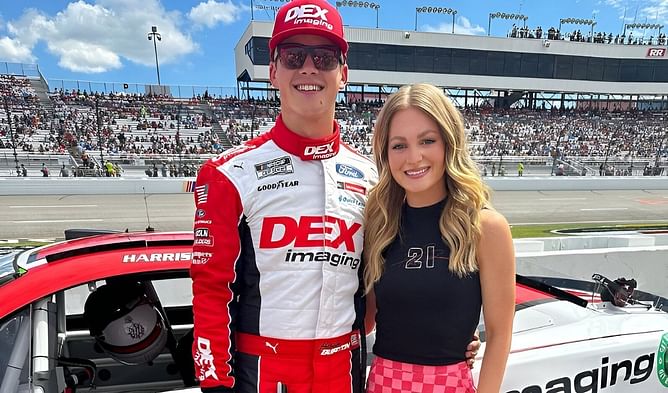 "My ride or die" - Jenna Petty stands by fiancé Harrison Burton after abrupt split from Wood Brothers Racing