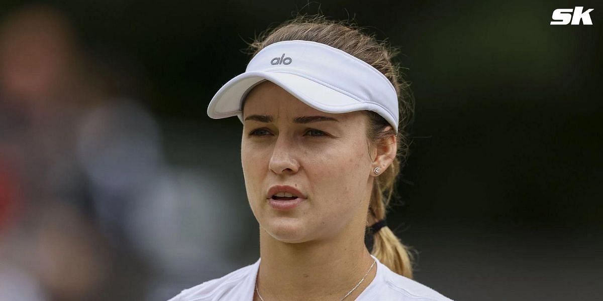 Anna Kalinskaya spoke up on her disappointment at exiting the 2024 Wimbledon Championships due to a wrist injury (Source: Getty)