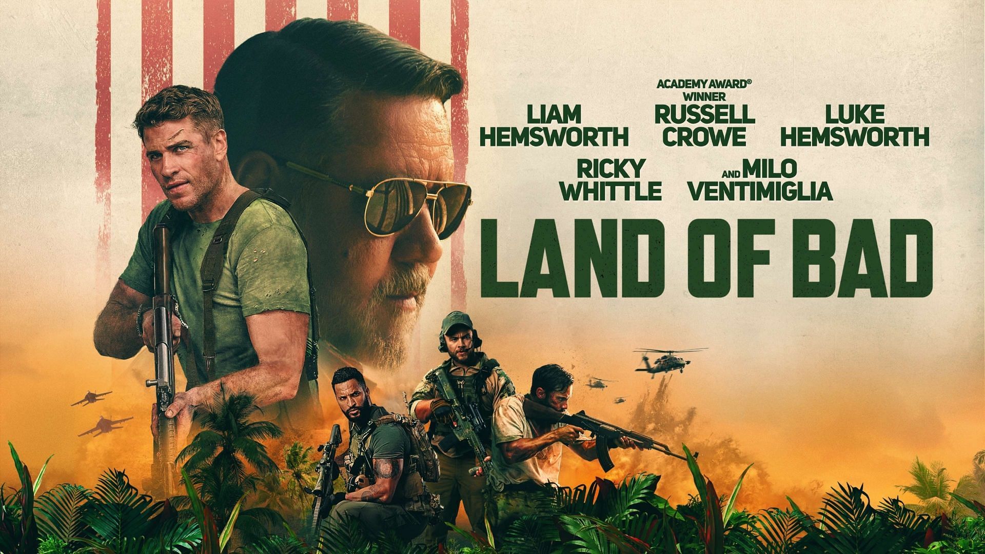 Land of Bad Soundtrack: A definitive guide to all songs in the movie