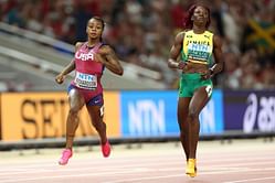Has Sha'Carri Richardson defeated Shericka Jackson anytime in her career before Paris Olympics 2024? Exploring the head-to-head competition
