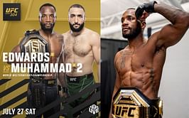Leon Edwards oozes confidence while predicting Belal Muhammad clash at UFC 304: “I’m excited for it”