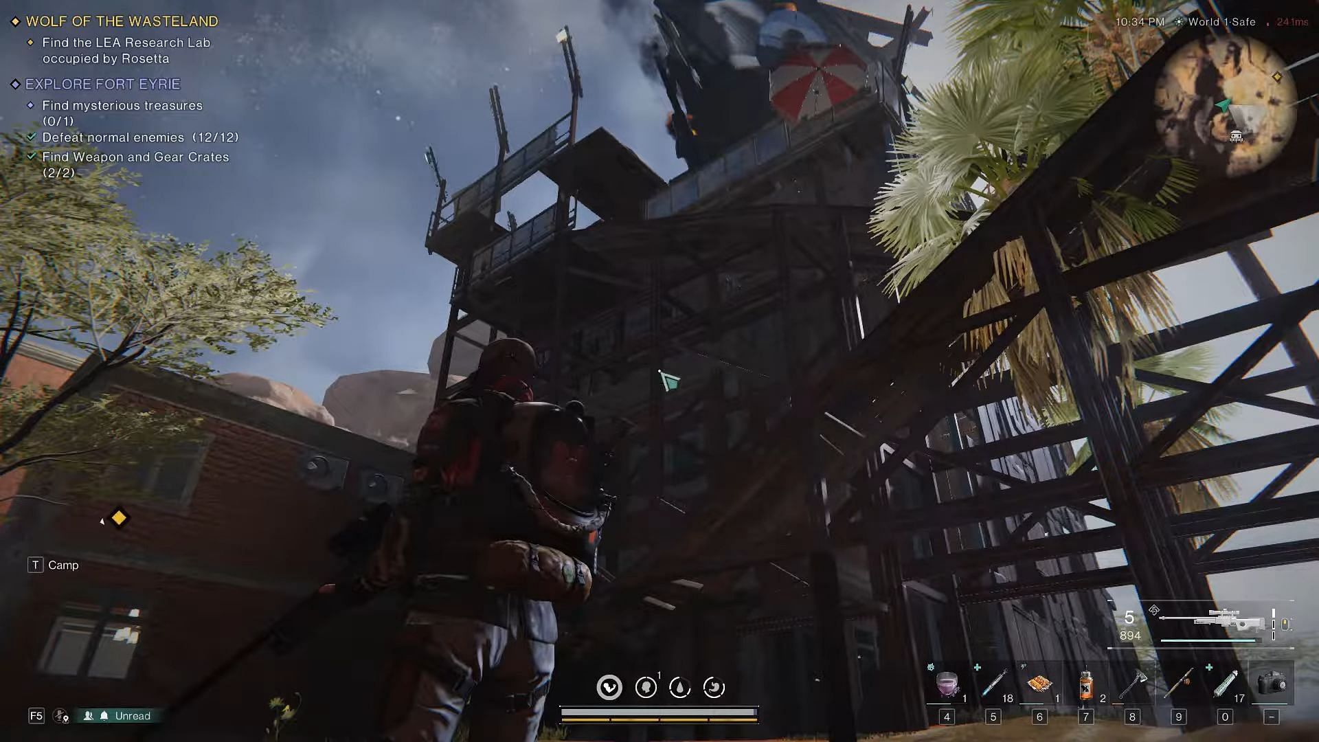 The tower at Fort Eyrie (Image via Starry Studios|| YouTube/JudgeTwoFive)