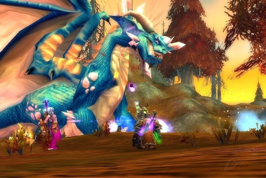 The blue dragon Azuregos challenges players in Azshara (Image via Blizzard Entertainment || Wowhead)