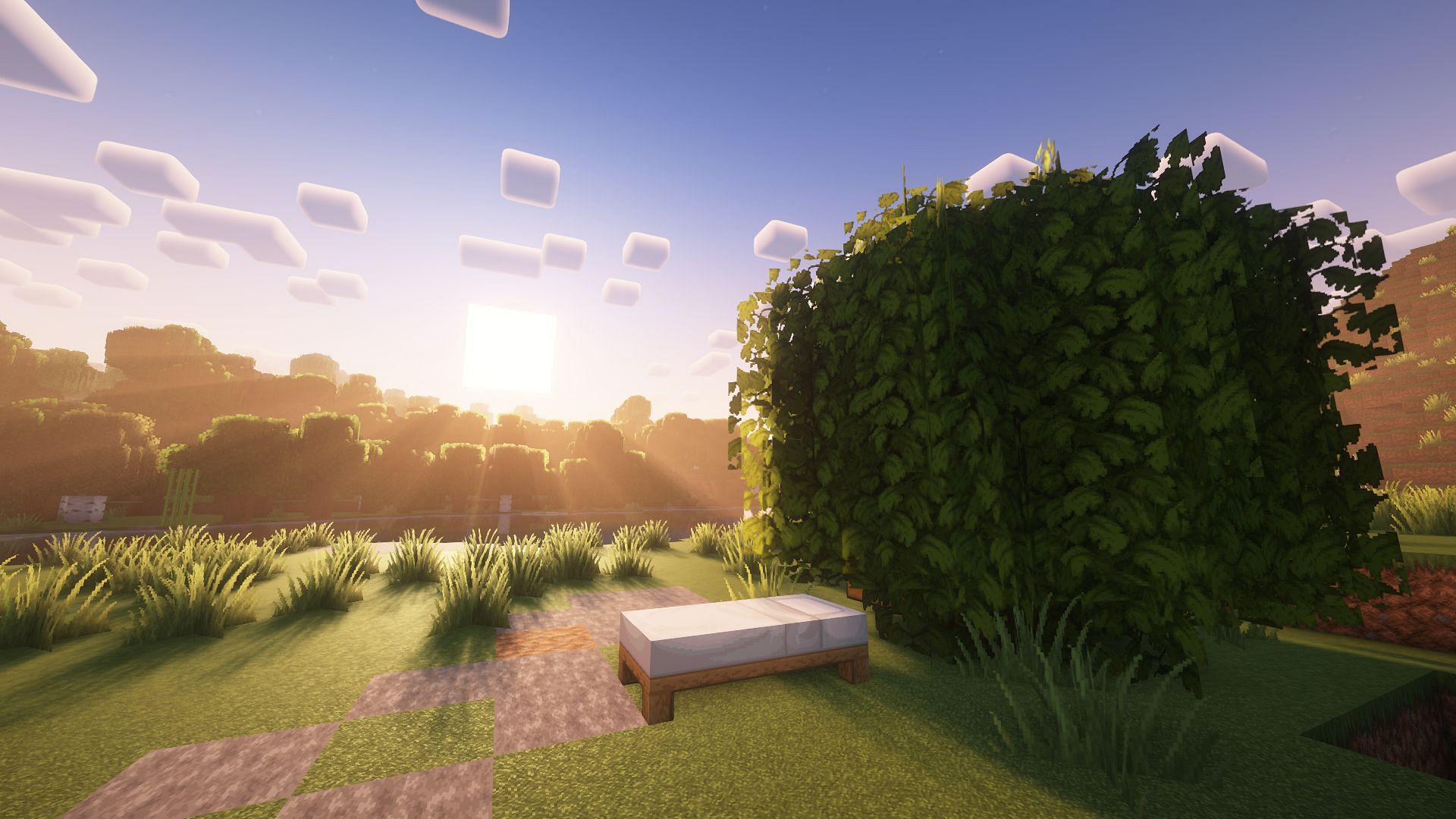 The bed can skip nights and prevent hostile mobs from spawning (Image via Mojang Studios)