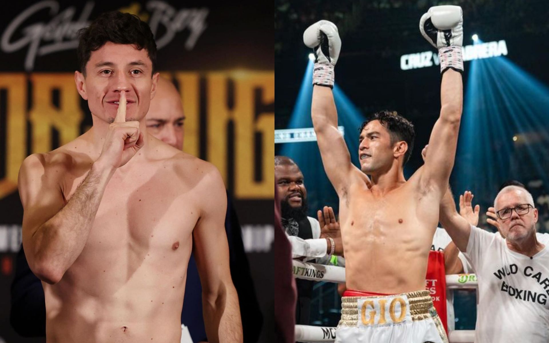 William Zepeda (left) faces Giovanni Cabrera (right) on July 6. [Images courtesy: @williamzepeda and @giocabreraboxing on Instagram]