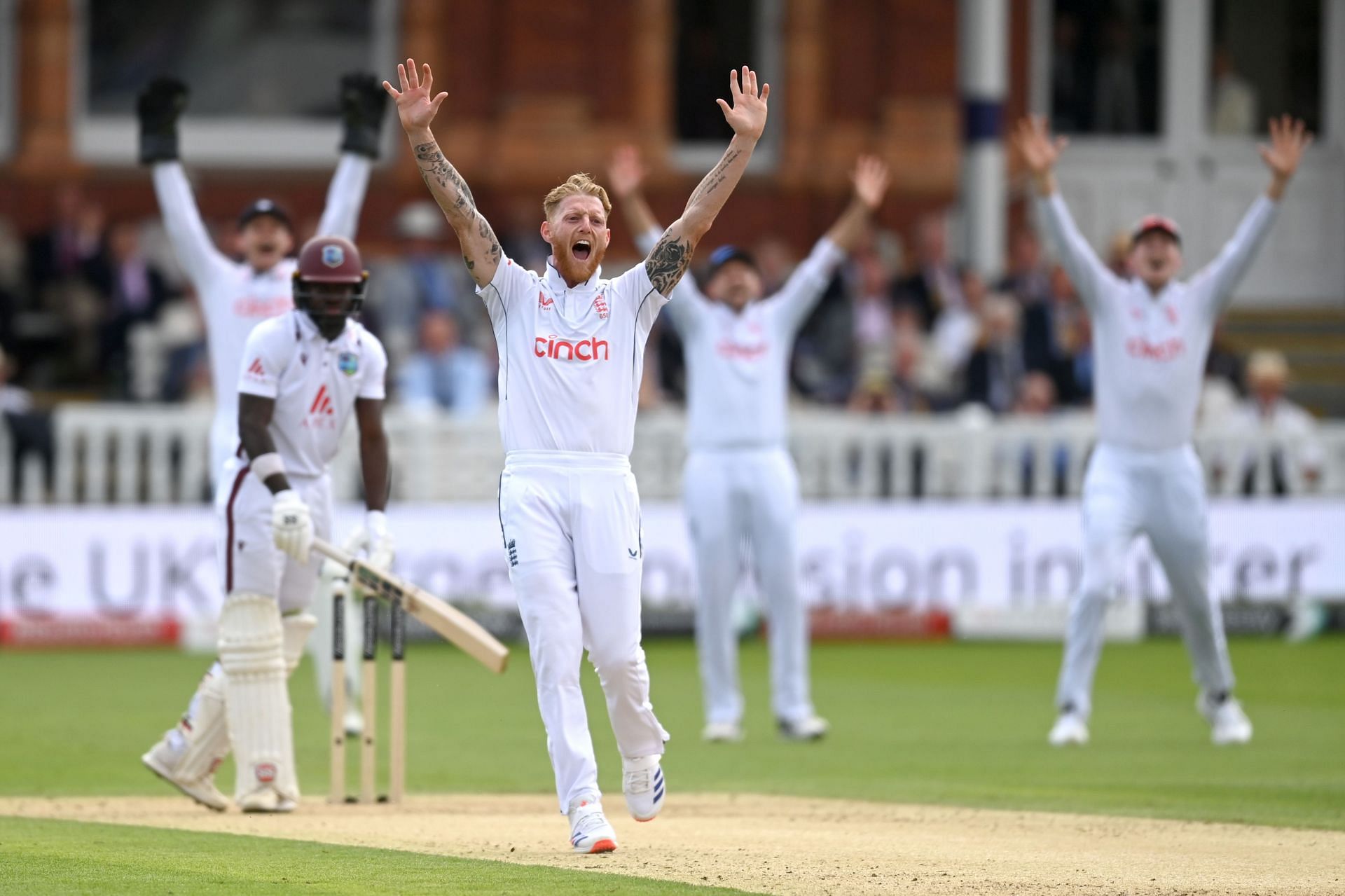 England v West Indies - 1st Test Match: Day Two