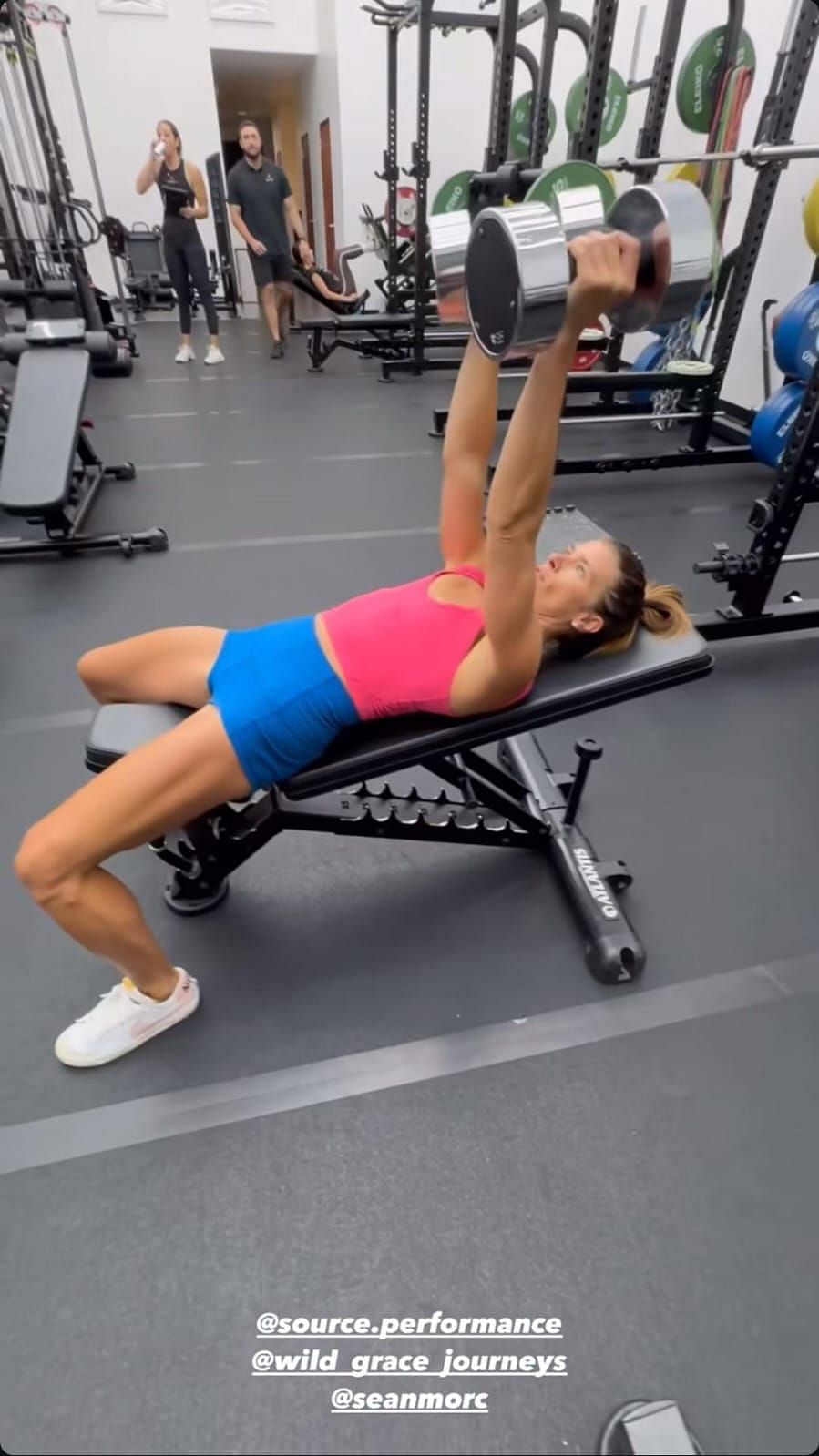 Too lame to film until we made them thirst trap videos”: Danica Patrick  takes fans inside her workout session in recent IG stories