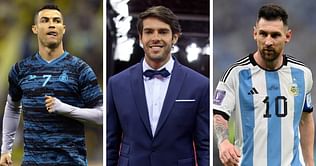 "The way he plays is incredible" - When Real Madrid star Kaka was asked to pick between Lionel Messi and Cristiano Ronaldo
